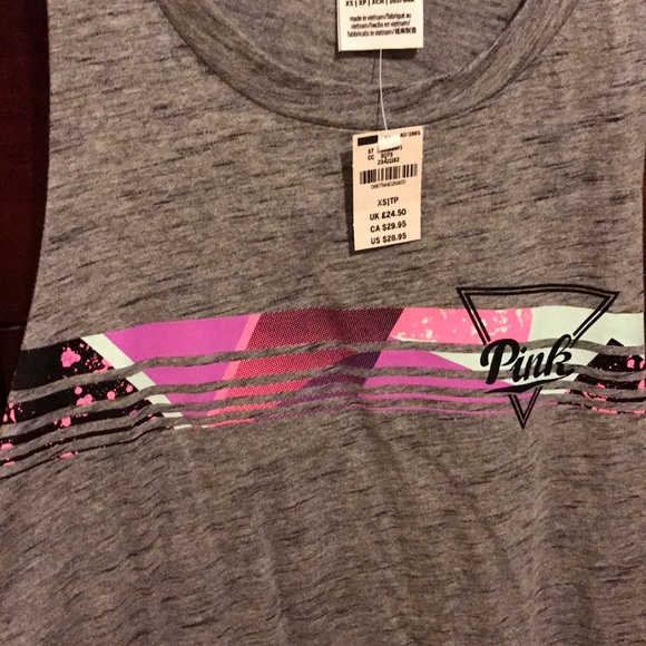 NWT. Vs Pink Tank top - Picture 2 of 3